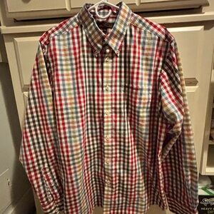 Ben Sherman Red and Blue Checkered Shirt